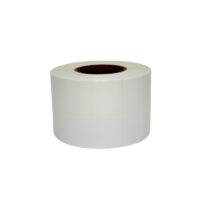 Rollo de etiqueta blanca 48x40 mm