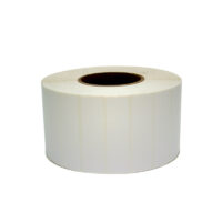 Rollo de etiqueta blanca 89x25 mm
