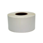 Rollo de etiqueta blanca 89x56 mm