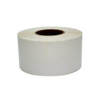 Rollo de etiqueta blanca 89x56 mm