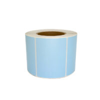 Etiqueta Adhesiva Azul 102x76 mm